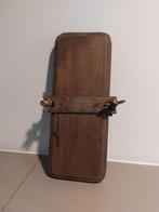 Oude houten pers – bloemen- of boekpers – 24×10 cm, Antiek en Kunst, Ophalen of Verzenden