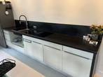 Complete Keuken met Kraan & Kookplaat, Huis en Inrichting, Keuken | Complete keukens, Gebruikt, Wit, Graniet of Steen, Enkelwandige keuken