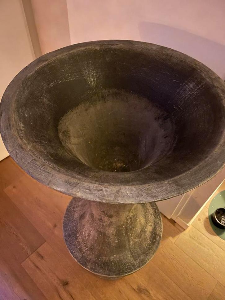 Mega Vaas Betonlook Kunststof - 150cm Hoog, Tuin en Terras, Tuinvazen, Zo goed als nieuw, Ophalen of Verzenden