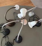 Rob Nollet, tafellampen, Huis en Inrichting, Ophalen of Verzenden, Gebruikt, Glas, Minder dan 50 cm