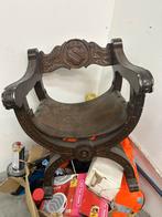 Antieke Dagobert stoel, Antiek en Kunst, Ophalen