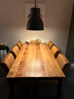 Mooie mango houten tafel 2m x0.90m van Dok2: serie Ghent, Huis en Inrichting, Tafels | Eettafels, 50 tot 100 cm, Industrieel, 150 tot 200 cm