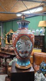 Grote antieke imari tafellamp € 125, Antiek en Kunst, Ophalen of Verzenden