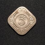5 cent 1936, Verzenden, Koningin Wilhelmina, 5 cent, Losse munt