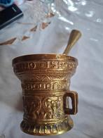 Antieke Bronzen Vijzel met Stamper - 1590, Ophalen of Verzenden, Brons