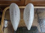 2x Antieke oude mat glazen lamp Lorrain Nancy Art Deco, Antiek en Kunst, Antiek | Lampen, Ophalen