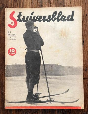 Geïllustreerd Stuiversblad 4 - MAZ / Alfred Mazure - 1934 beschikbaar voor biedingen