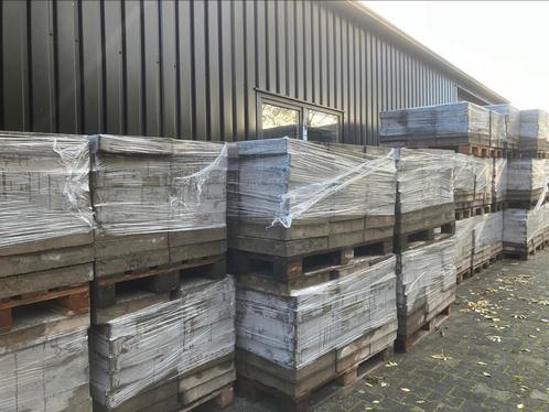 105m2 Straattegels 40x40x8, Tuin en Terras, Tegels en Klinkers, Ophalen