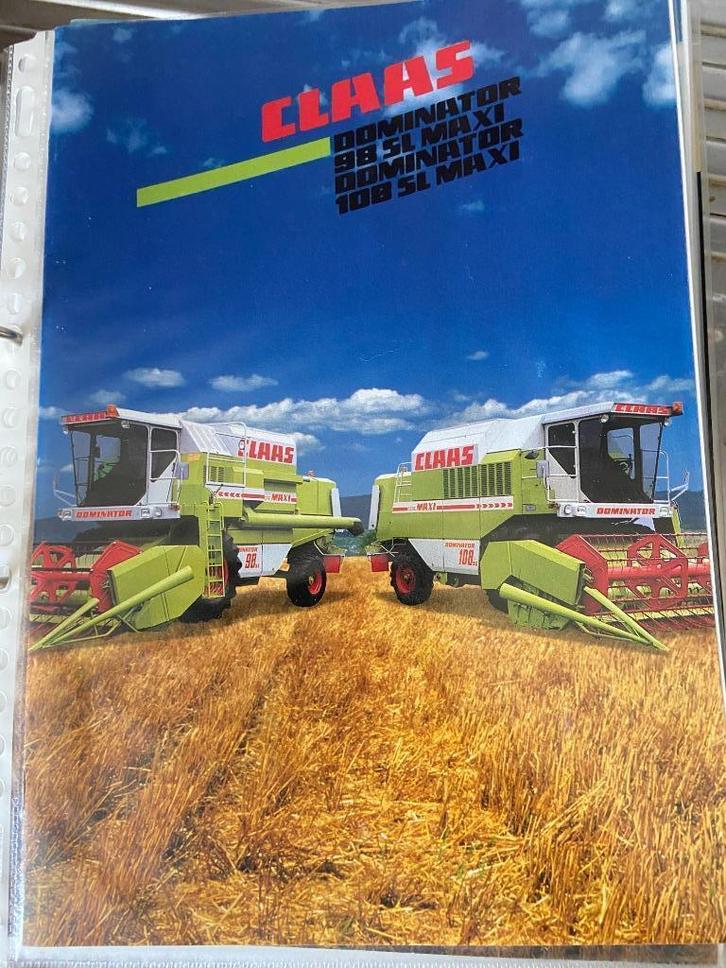 Werktuigfolders, Boeken, Catalogussen en Folders, Zo goed als nieuw, Folder, Ophalen of Verzenden