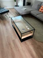 Moderne salon tafel, Huis en Inrichting, Tafels | Salontafels, Ophalen, Zo goed als nieuw, Rechthoekig, Minder dan 50 cm