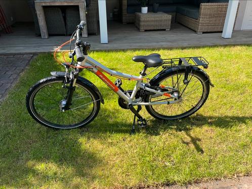 Zeer nette Batavus Booster 24 inch grijs, Fietsen en Brommers, Fietsen | Jongens, Zo goed als nieuw, 24 inch, Handrem, Ophalen