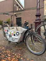 Stoere Amsterdamse bakfiets, Fietsen en Brommers, Fietsen | Bakfietsen, Ophalen, Gebruikt, 2 kinderen