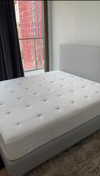 IKEA DUNVIK bedhoes 180x200 – lichtgrijs, Huis en Inrichting, Slaapkamer | Bedden, Ophalen, Tweepersoons, Zo goed als nieuw, 180 cm
