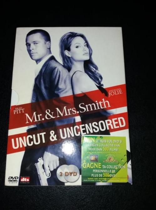 Mr. & Mrs. Smith - Uncut & uncensored, Brad Pitt!, Cd's en Dvd's, Dvd's | Actie, Gebruikt, Actie, Vanaf 12 jaar, Ophalen of Verzenden