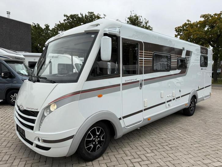 LMC Explorer I720 Queensbed Hefbed 2016 Top-Klasse Airco, Caravans en Kamperen, Campers, Bedrijf, tot en met 5, Integraal, LMC