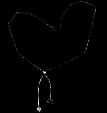 Edelstaal 'boze oog' hanger ( 'arti' ) bijpassende ketting beschikbaar voor biedingen