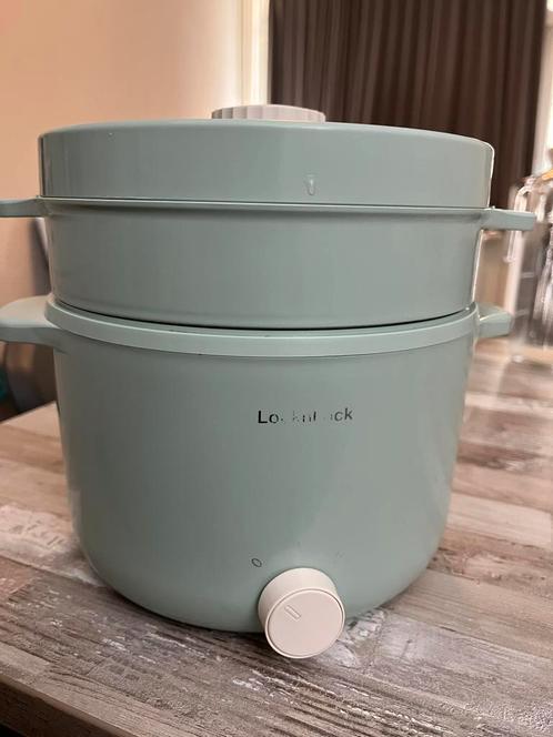 LocknLock Electric Multi Pot 2L – Hotpot / Noodle Cooker, Witgoed en Apparatuur, Rijstkokers, Zo goed als nieuw, Ophalen of Verzenden