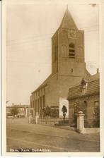 Oud Alblas, gezicht op dorp en herv. kerk, Verzenden, 1940 tot 1960, Ongelopen, Zuid-Holland
