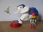 Playmobil 3809 circusact met een witte olifant, Ophalen of Verzenden, Gebruikt, Complete set