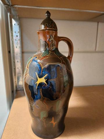 Zeldzame Art Deco Glans Plateel Kan beschikbaar voor biedingen