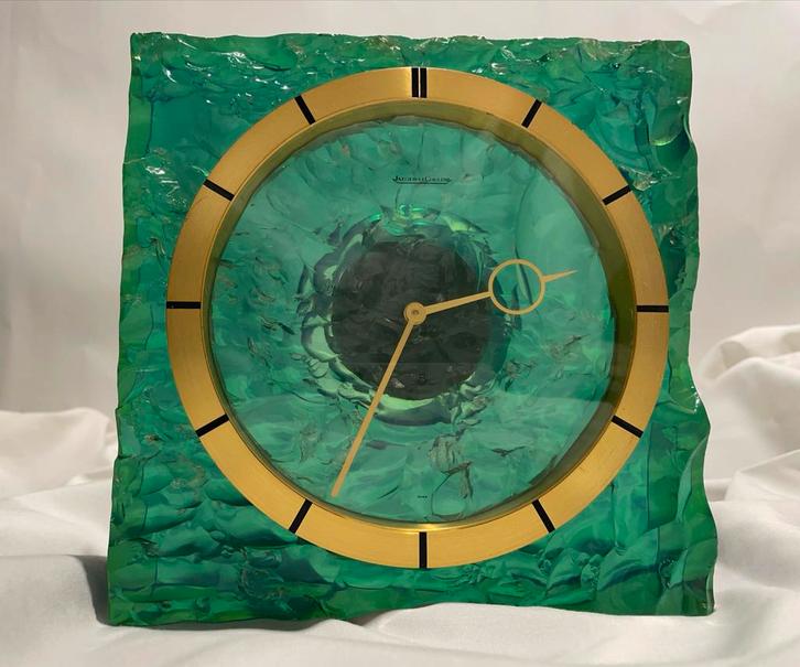 Bureauklok van Jaeger-LeCoultre, Antiek en Kunst, Antiek | Klokken, Ophalen of Verzenden