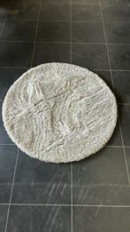 Hoogpolig vloerkleedje - 120 cm - creme, Crème, Hoogpolig, Rond, Nieuw