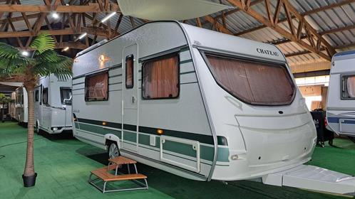 Chateau Caratt 480 KMU Voortent/Luifel/Stapelbed, Caravans en Kamperen, Caravans, Bedrijf, tot en met 5, 750 - 1000 kg, Standaardzit