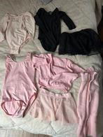 Ballet pakjes roze en zwart maat 116-122/128, Ophalen of Verzenden, Gebruikt, Meisje, Jurk of Rok