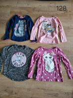 Leuke meisjes longsleeve shirts maat 128, Ophalen of Verzenden, Zo goed als nieuw, Meisje, Shirt of Longsleeve