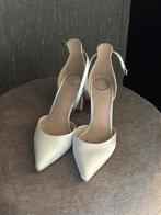 Bruidsschoenen mt 38 zgan, Ophalen of Verzenden, Zo goed als nieuw, Wit, Schoenen
