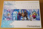 Puzzel Frozen - Panorama - Clementoni - 1000 stukjes, Ophalen of Verzenden, 500 t/m 1500 stukjes, Gebruikt, Legpuzzel