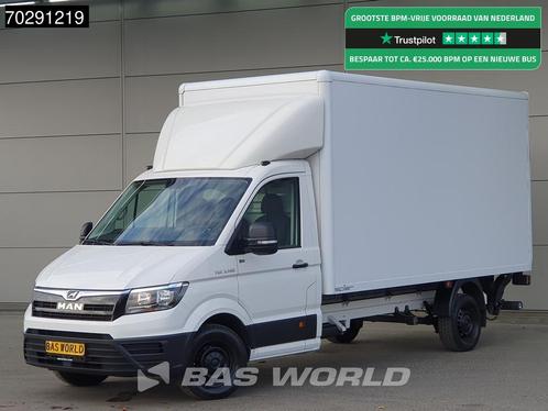 MAN TGE 3.140 Laadklep Automaat Bakwagen Airco Cruise Camera, Auto's, Bestelauto's, Bedrijf, Te koop, Achteruitrijcamera, Airconditioning