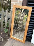 Eikenhouten spiegel als nieuw! 99x49, Ophalen, Minder dan 50 cm, Zo goed als nieuw, Minder dan 100 cm
