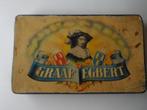 Vintage sigarenblik Graaf Egbert, Verzamelen, Ophalen of Verzenden, Gebruikt, Overige, Overige merken