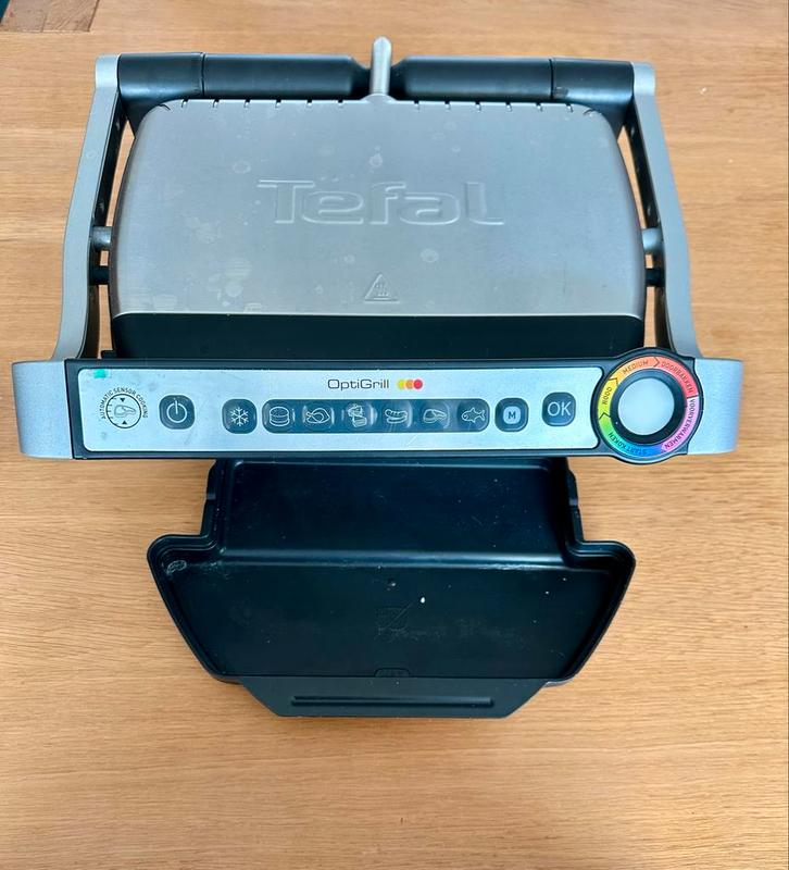 Tefal Optigrill, Witgoed en Apparatuur, Contactgrills, Gebruikt, Uitneembare platen, Ophalen