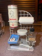 Complete vintage Zwitsal babyverzorgingsset – met wandrek, Ophalen of Verzenden, Zo goed als nieuw