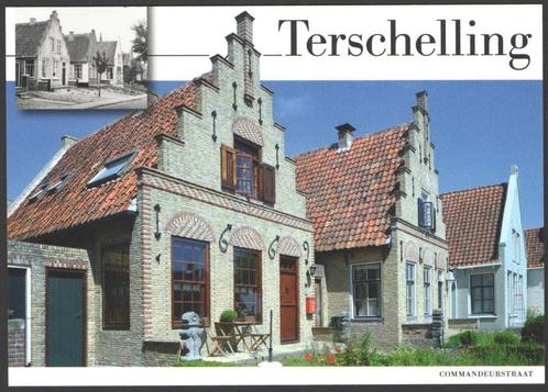 Ansichtkaart Terschelling: Commandeurstraat, Verzamelen, Ansichtkaarten | Nederland, Ongelopen, Friesland, 1980 tot heden, Ophalen of Verzenden