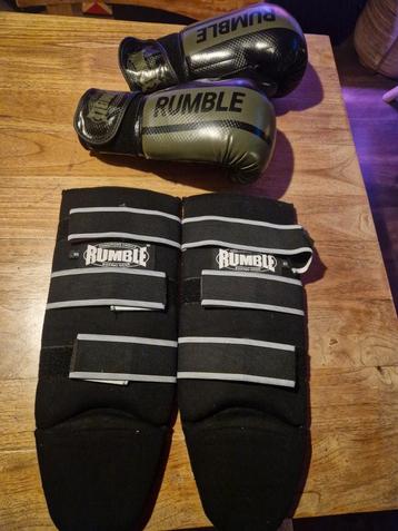 Kickbox krav maga handschoenen Scheenbeschermers kids zgan beschikbaar voor biedingen