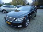 Lexus LS600H PRESIDENT 2008 Zwart BIJTELLINGSVRIENDELIJK, Auto's, Automaat, USB, 394 pk, 2245 kg