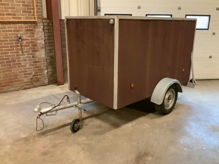 Dichte Aanhangwagen Gesloten Aanhanger, Auto diversen, Aanhangers en Bagagewagens, Ophalen
