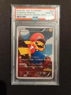 Mario Pikachu Full Art 294 Promo PSA 10 Card in case custom, Ophalen of Verzenden, Zo goed als nieuw