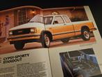 Brochure GMC S-15 Pickups 1988, Ophalen of Verzenden, Zo goed als nieuw, Chevrolet