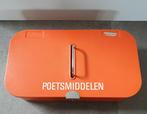 Brabantia poetsmiddelen blik oranje, Verzamelen, Retro, Huis en Inrichting, Ophalen