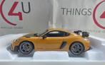 Norev 1:18 Porsche Cayman GT4 RS Weissach Package bahama, Hobby en Vrije tijd, Modelauto's | 1:18, Ophalen of Verzenden, Nieuw