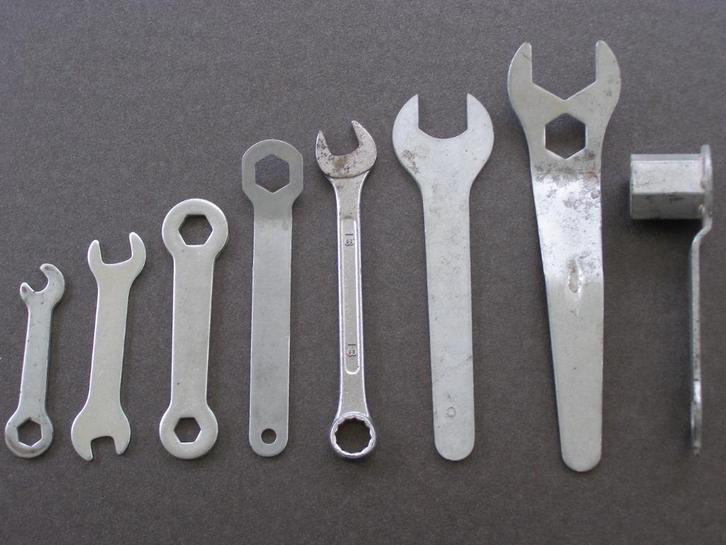 Steeksleutels / ringsleutels / dopsleutels, Doe-het-zelf en Verbouw, Gereedschap | Handgereedschap, Gebruikt, Ophalen of Verzenden