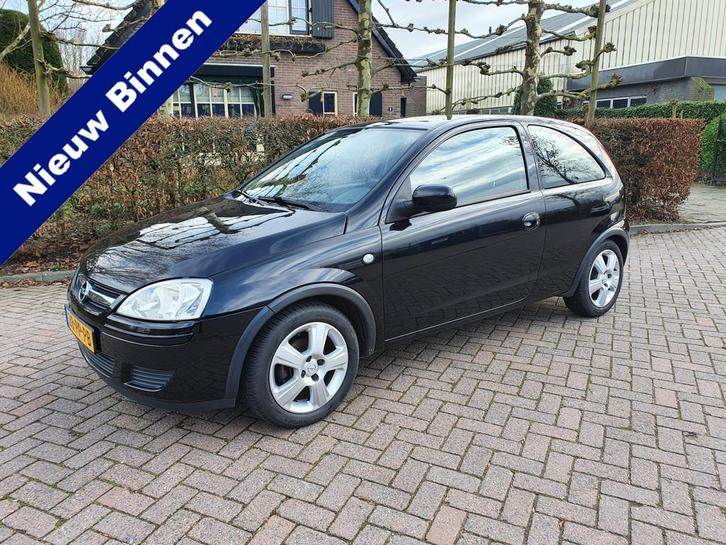 Opel Corsa 1.2-16V Maxx *Airco* Lage km (bj 2004), Auto's, Opel, Bedrijf, Te koop, Corsa, ABS, Airbags, Airconditioning, Alarm