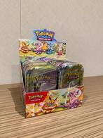 Prismatic evolutions Mini Tin Display Sealed Pokemon, Ophalen of Verzenden, Nieuw, Boosterbox