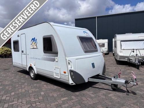 Knaus Sudwind 450 FU bj.2008, FRANSBED en ZAKLUIFEL!!!, Caravans en Kamperen, Caravans, Bedrijf, tot en met 4, 1000 - 1250 kg