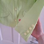 Edgar Vos Collection limegroen jasje als nieuw maat 38 48884, Kleding | Dames, Maat 38/40 (M), Edgar Vos, ., Zo goed als nieuw