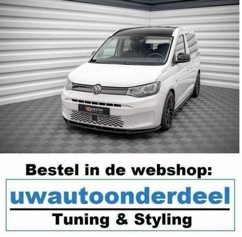 Maxton Spoiler Lip Splitter Voor Volkswagen Caddy MK5, Auto diversen, Tuning en Styling, Verzenden